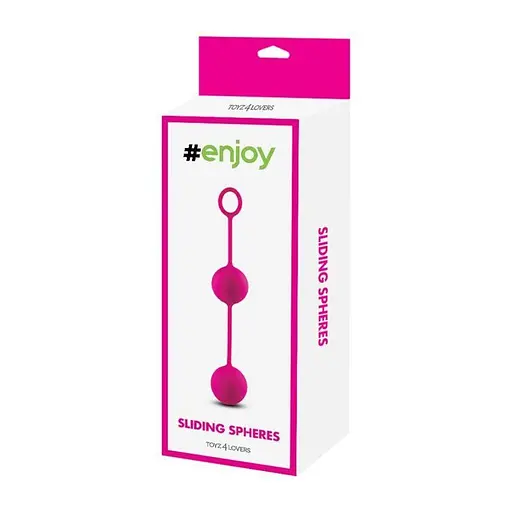 Вагінальні кульки Toyz4lovers Palline, 18 см (рожевий) - фото 5