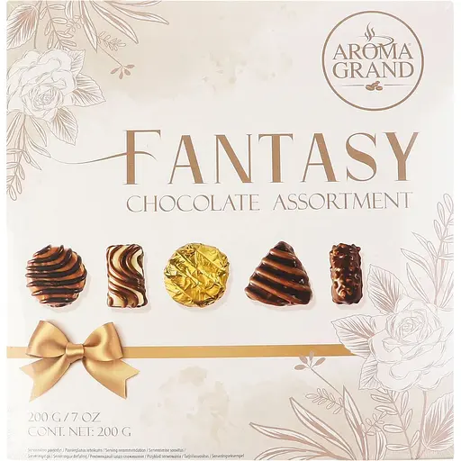 Уценка. Конфеты шоколадные Aroma Grand Fantasy ассорти 200 г (932276)