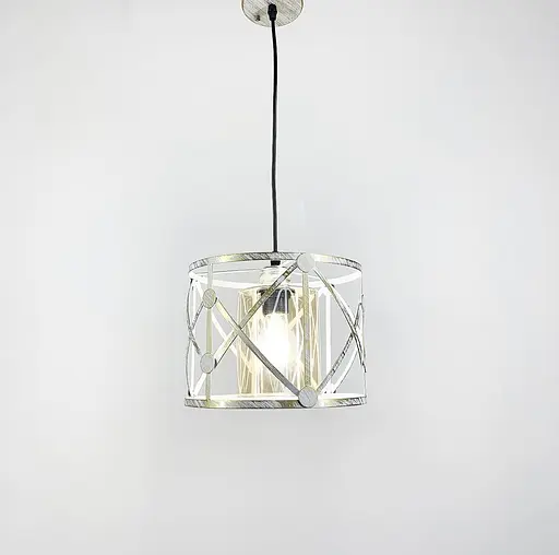 Світильник Loft в позолоченому круглому каркасі Line.F Колір плафона Графітовий - фото 9