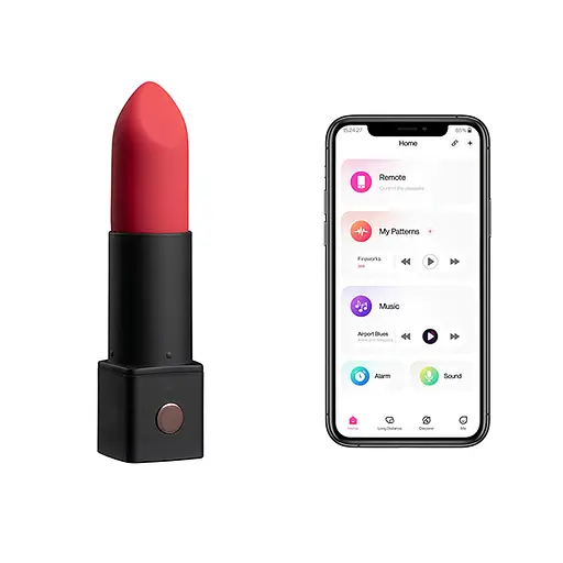 Вібратор для клітора Lovense Exomoon 8.8 см червоний - фото 2