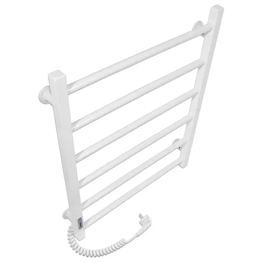 Електрична рушникосушарка Laris Зебра Альфа ЧФ6 500x600 Е ліва R3 77700069, Білий, Ліве, Електронний - фото 3