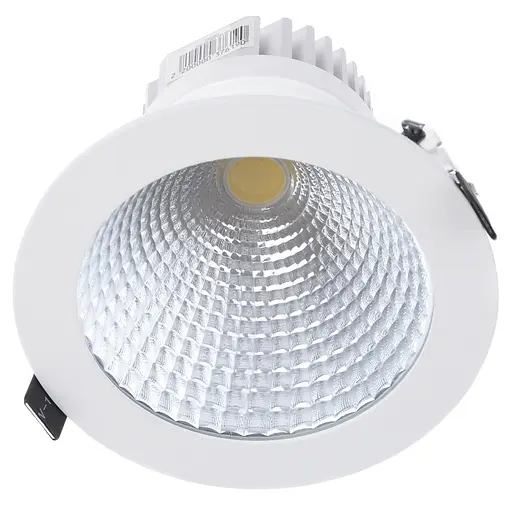 Світильник стельовий Brille LED врізний LED-25/10W WW WH L59-003