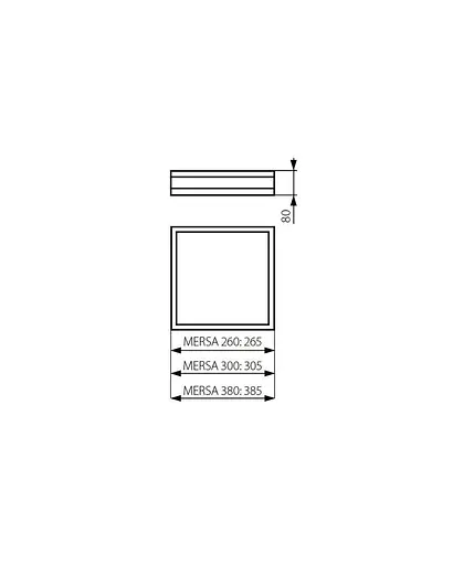 Стельовий світильник Kanlux 29050 Mersa - фото 2