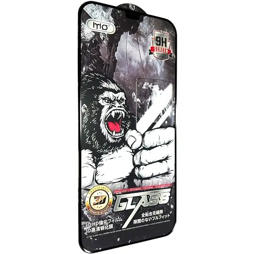 Защитное стекло DK для Apple iPhone 12/12 Pro Full Glue 3D MO King Kong 019466 black