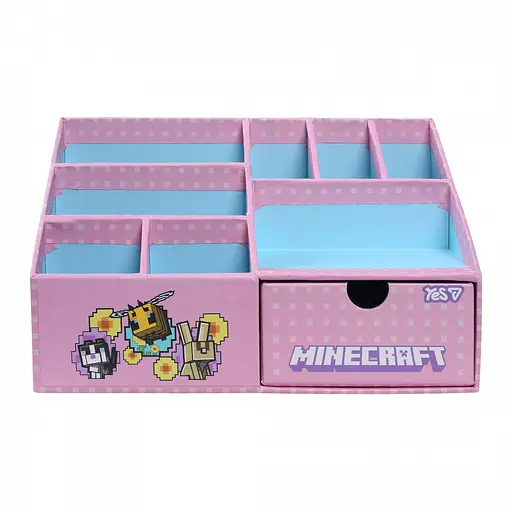 Органайзер Yes Minecraft.Spring настольный 8 отделений картон (708605) - фото 2