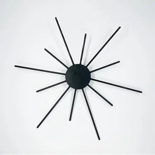 Настойчивый светодиодный светильник в черном каркасе в стиле Modern Line F Арт. WJ7214/12 - фото 3