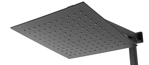 Душова система Rea Jack black чорний з полицею REA-P7009, Чорний - фото 6