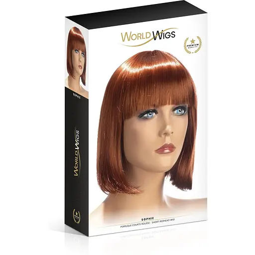Перука World Wigs Sophie Short Redhead - фото 2