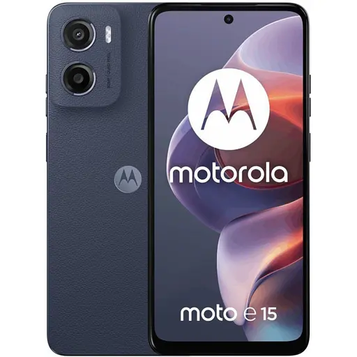Смартфон Motorola Moto E15 2/64GB Denim Blue (PB6S0021PL) UA UCRF