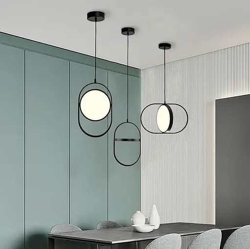 Підвісний світильник Moosee | Арт. DE 33-C BK Vertical | Line F - фото 5