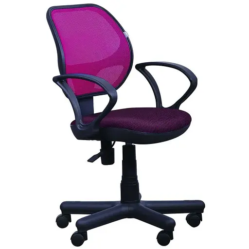 Кресло Чат/АМФ-4 сиденье А-14/спинка Сетка бордовая