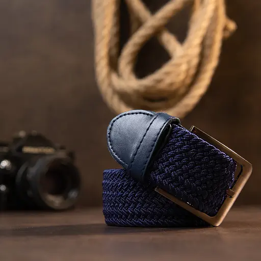 Ремінь Vintage текстильний чоловічий 100х4 см acs0018124 - фото 6