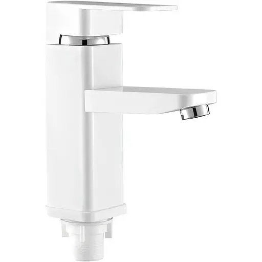 Змішувач для умивальника PLAMIX Kub-001 White (PM0611) - фото 1