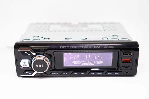 Автомобильная магнитола 1DIN с Bluetooth, RGB-подсветкой и LCD-дисплеем, ресивер в авто с поддержкой USB, TF/microSD и AUX, MP3 - фото 6