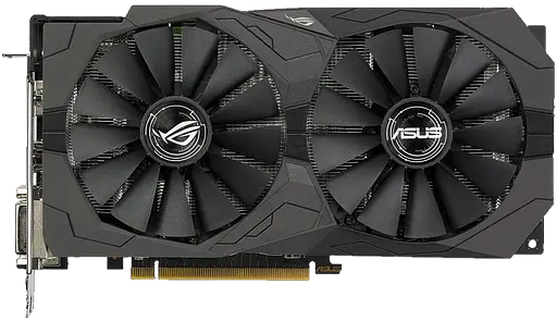 Видеокарта AMD Radeon RX 570 4GB Asus ROG Strix Gaming (ROG-STRIX-RX570-4G-GAMING) Б/У - фото 2