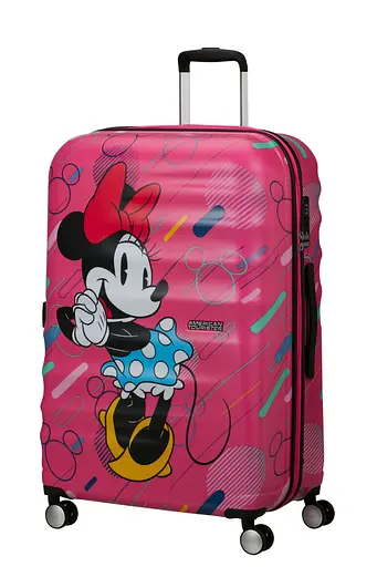 Валіза 77 См American Tourister WAVEBREAKER DISNEY MINNIE FUTURE POP 77х52х29 31C*70021 - фото 7