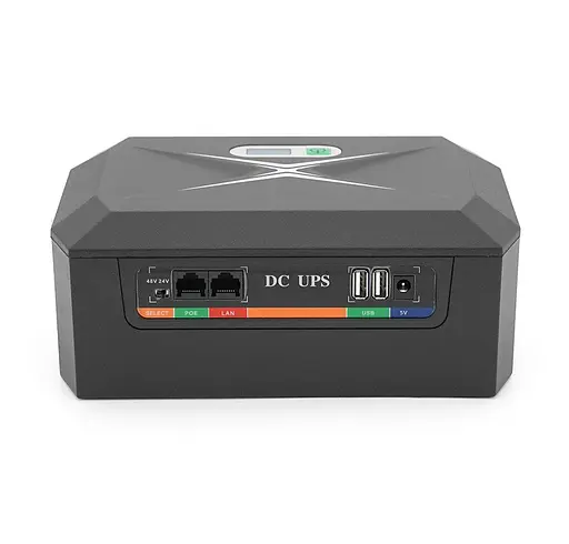 UPS ИБП бесперебойное питание для роутера/видеонаблюдения/терминала PON Voltronic DCP18 60W 5/9/12V, POE 24/48V, 17600мAh - фото 4