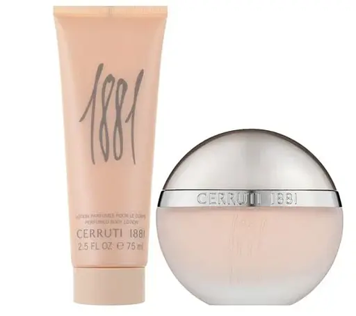 Набор Cerruti 1881 Pour Femme 50 мл туалетная вода, 75 мл лосьон для тела - фото 1