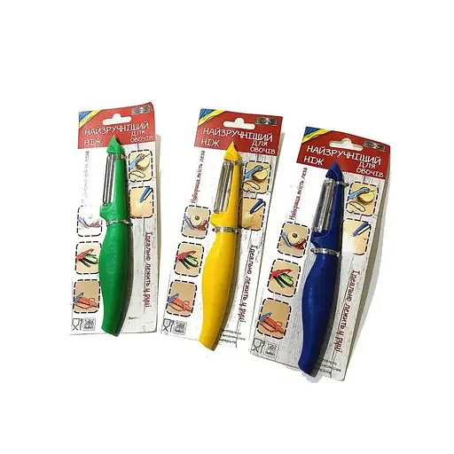 Нож-экономка с плавающим лезвием 19 см, Kitchette Фиолетовый 85204 - фото 2