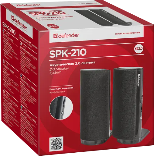 Акустика Defender SPK-210 2.O, 2x2 W, 220V (65210) - фото 3