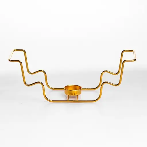 Мармітниця порцелянова Yiwu 1 л на металевій підставці з підігрівом 31х16х11 см білий марміт для перших страв  ML850-11 - фото 6