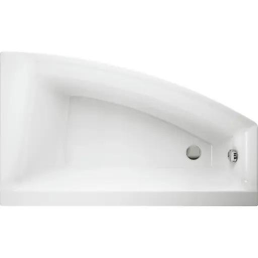 Ванна асиметрична Cersant Vrgo Max 150 права S301-130 - фото 1