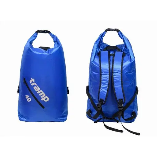 Герморюкзак Tramp PVC Diamond Ripstop 40л Синий (1042-UTRA-257-blue)