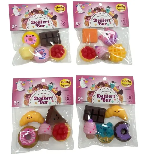 Коллекционные игрушки в наборе Monster Gum mochi squishy Десерт бар (T25004)