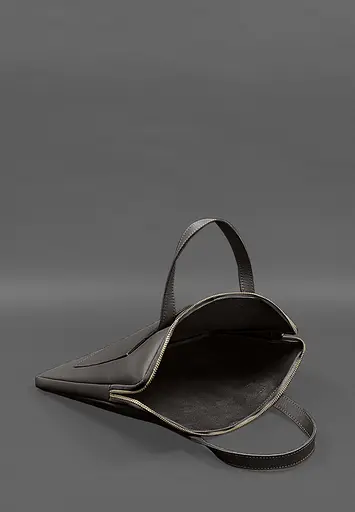 Кожаный чехол BlankNote с ручками для ноутбука 13 дюйм Темно-коричневый - фото 5