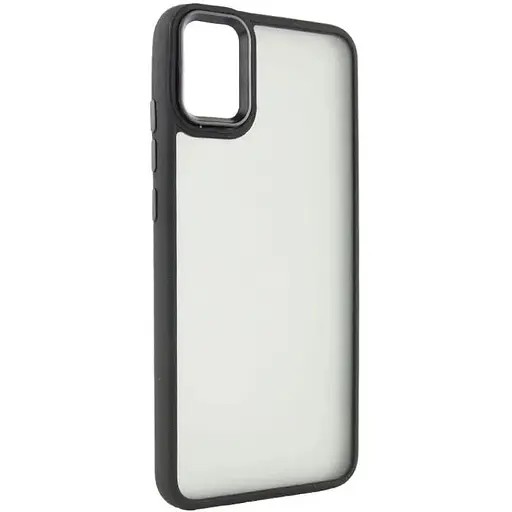 Чехол TPU+PC Epik Lyon Frosted для Samsung Galaxy A51 Black - фото 1