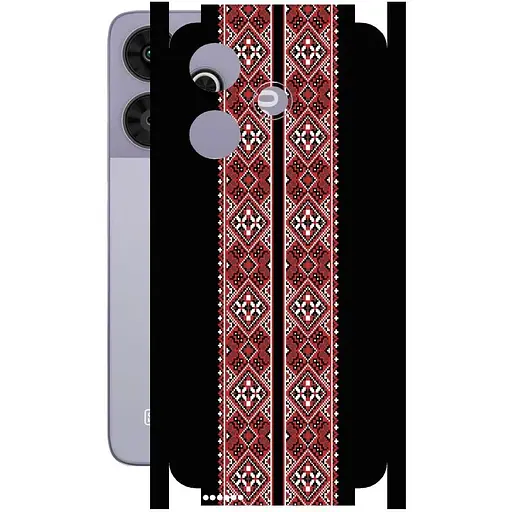 Захисна плівка StatusSKIN для Xiaomi Poco M6 Plus Корпус Вініл Вишиванка 3