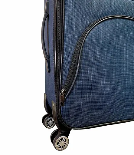 Валіза тканинна (Impertex) Середній (М) Водонепроникна на 4 Подвійних Колесах 70 л Розширенням TK001-М - фото 3