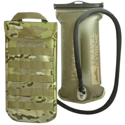 Питьевая система Travel Extreme с чехлом 2L Мультикам (1060-ТE-MIL-P001-MULTICAM)