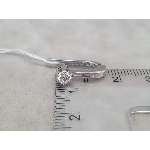 Серебряные серьги Агни ВАРЯ с фианитами. 2227/9Р-CZ - фото 5