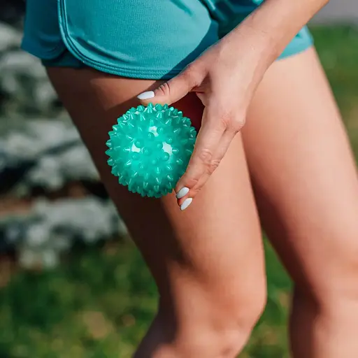 Набор массажных мячей Gymtek 65 мм 4 шт розово-салатовый - фото 5