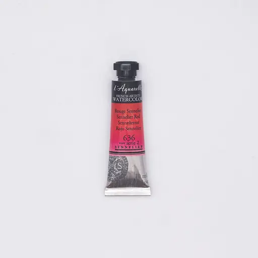 Акварельна фарба Sennelier L'Aquarelle, 10 мл, S2, Червона Сеннельє (Sennelier Red)