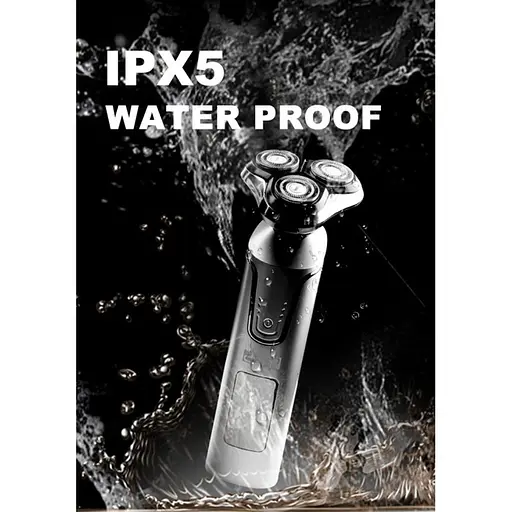 Электробритва DSP 60112 для мужчин роторная для бритья с плавающими головками IPX5 USB 3 Вт Черный - фото 4