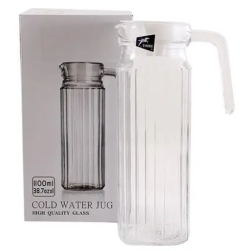 Кувшин Interos стеклянный BMHSTH1100 1.1 л (000029947) - фото 1