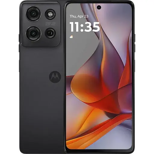 Смартфон Motorola Moto G75 8/256GB Charcoal Grey - фото 1