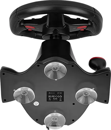 Руль Xtrike Me GP-903 180 град. 16 кнопок USB PC/PS4/XBOX/Android - фото 4