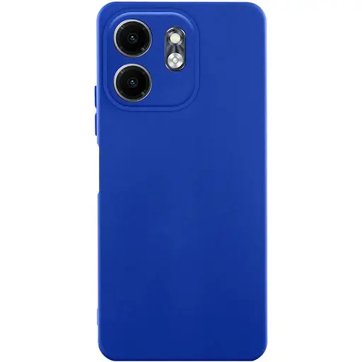 Чохол TPU Getman Liquid Silk Full Camera для Infinix Smart 9 4G / Hot 50i Синій / Deep navy