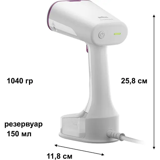 Отпариватель Braun QuickStyle 5 GS 5011 PU (136391) - фото 6