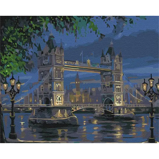 Картина по номерам Лондон спит Brushme 40x50 см разноцветная 000277953