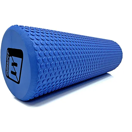 Масажний ролик EasyFit Foam Roller 45 см Синій (EF-2030-BL) - фото 1