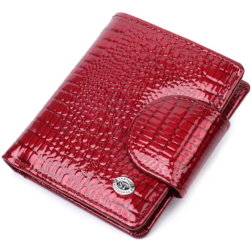 Кожаный женский кошелек ST Leather 10х11.5х1 см acs0029401 - фото 1