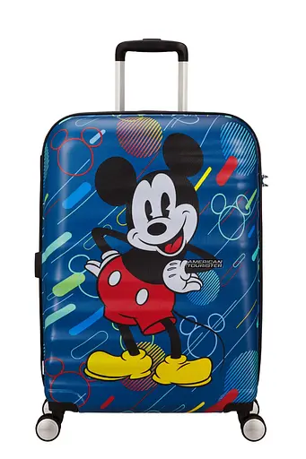 Чемодан American Tourister WAVEBREAKER DISNEY BLUE 67x47x26 67 См 31C*71004