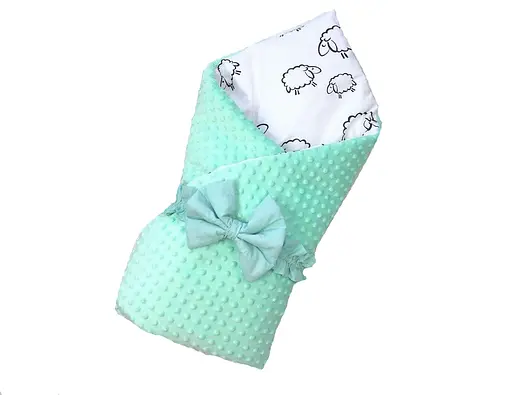 Дитячий плед конверт Moontime 100x80 см "Овечки" - фото 1