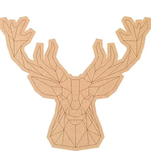 Основа для декорування панно-мозаїка Rosa Talent Олень 2 МДФ 44х39 см