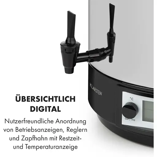 Стерилизатор Klarstein KonfiStar 50 Digital (10034240) - фото 3