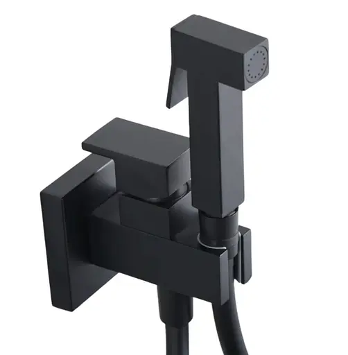 Гігієнічний душ IMEX Irlanda чорний матовий RDM003/NG, Чорний матовий - фото 1